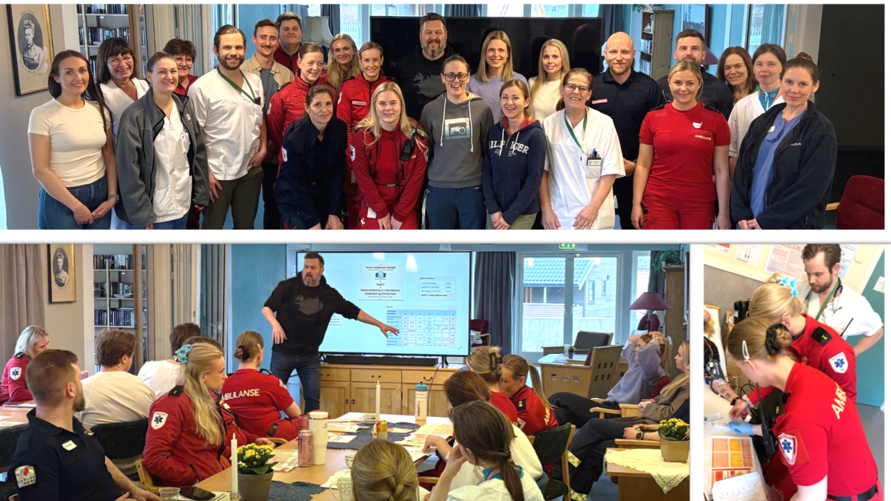 En gruppe mennesker som poserer for et bilde